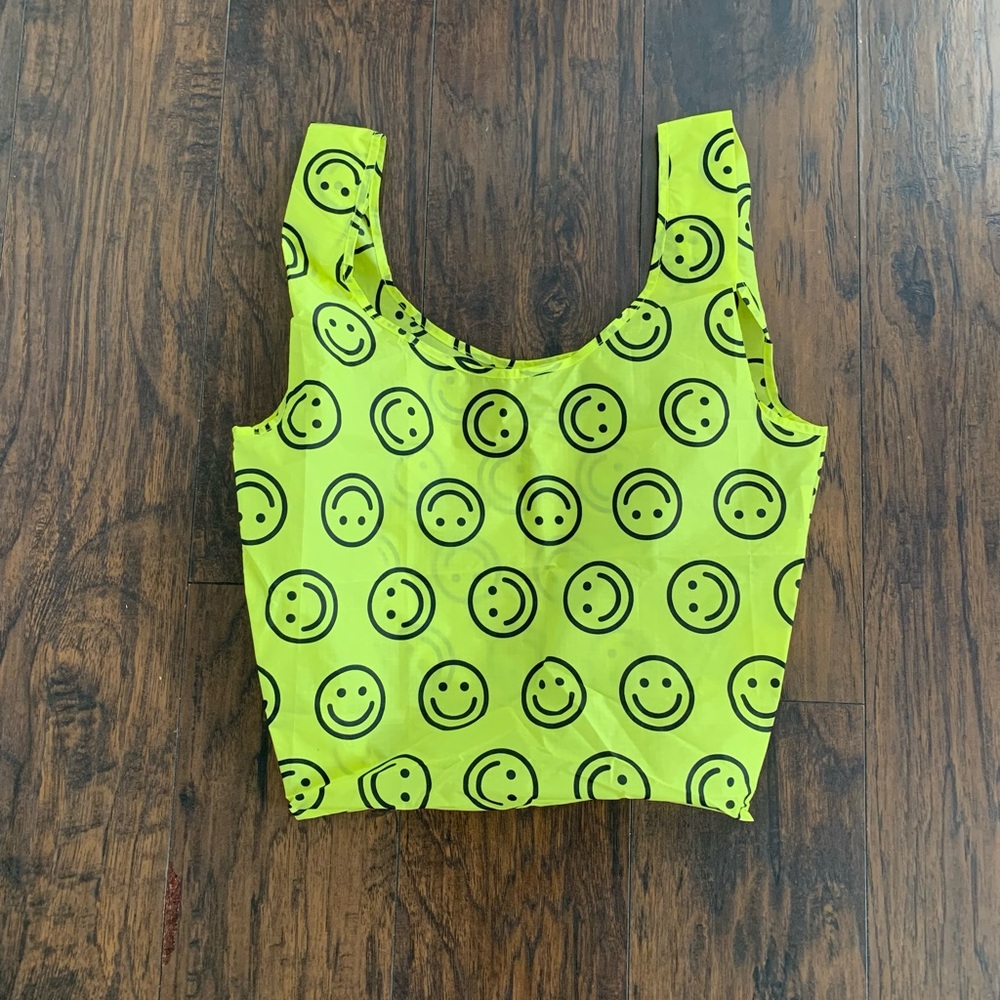 Baggu Smiley Bag/ packable tote